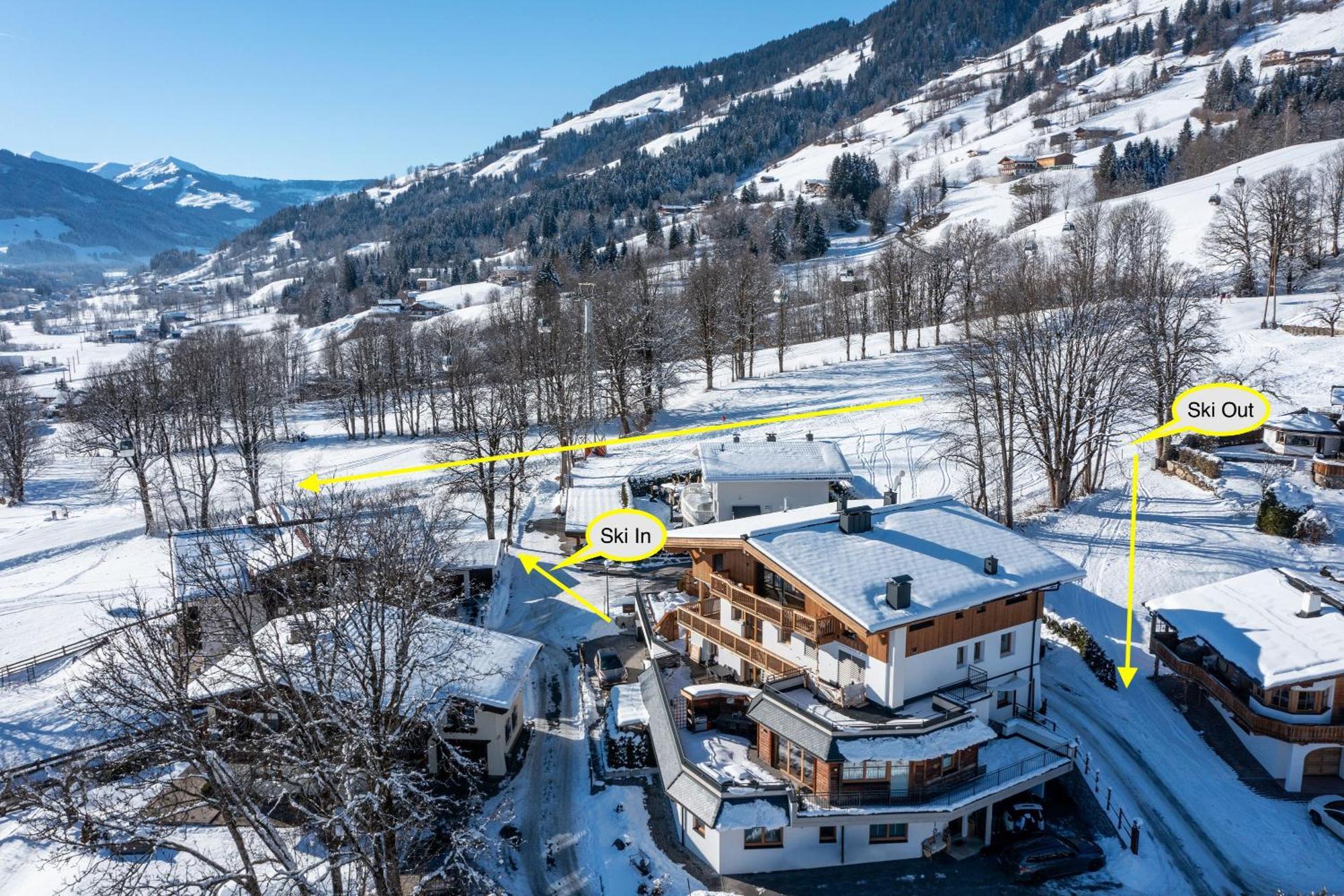 Luxus Ferienwohnung Almhuette Brixen im Thale Exterior foto