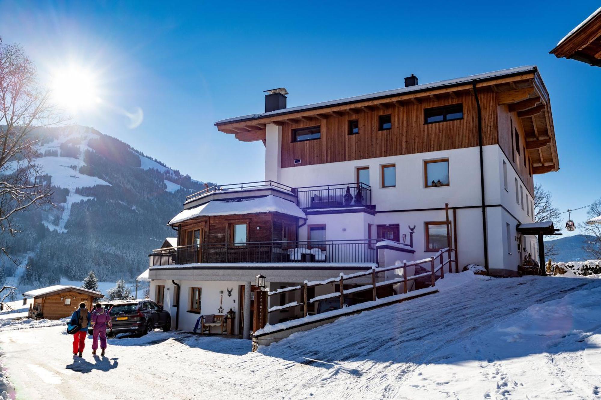 Luxus Ferienwohnung Almhuette Brixen im Thale Exterior foto