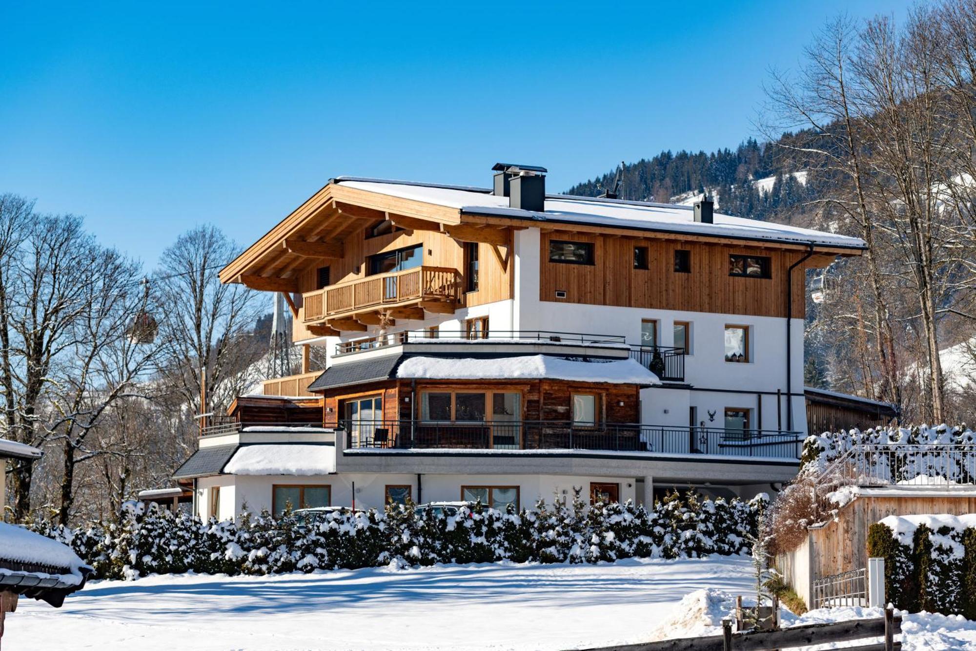 Luxus Ferienwohnung Almhuette Brixen im Thale Exterior foto