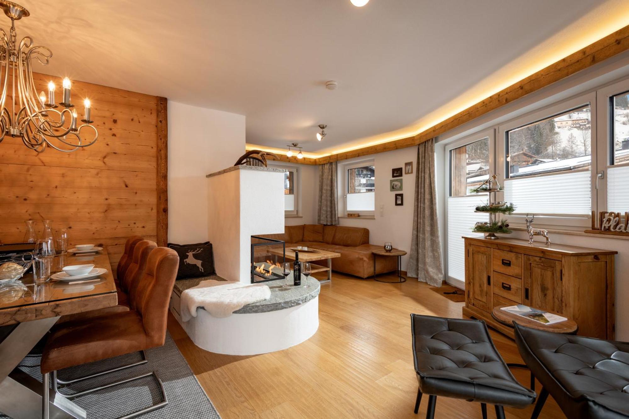 Luxus Ferienwohnung Almhuette Brixen im Thale Exterior foto