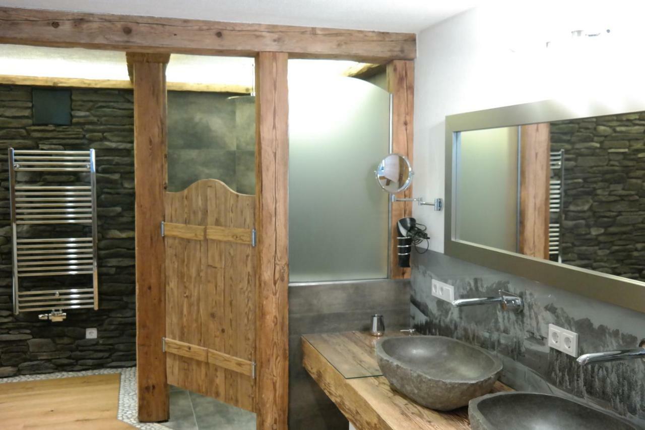 Luxus Ferienwohnung Almhuette Brixen im Thale Exterior foto